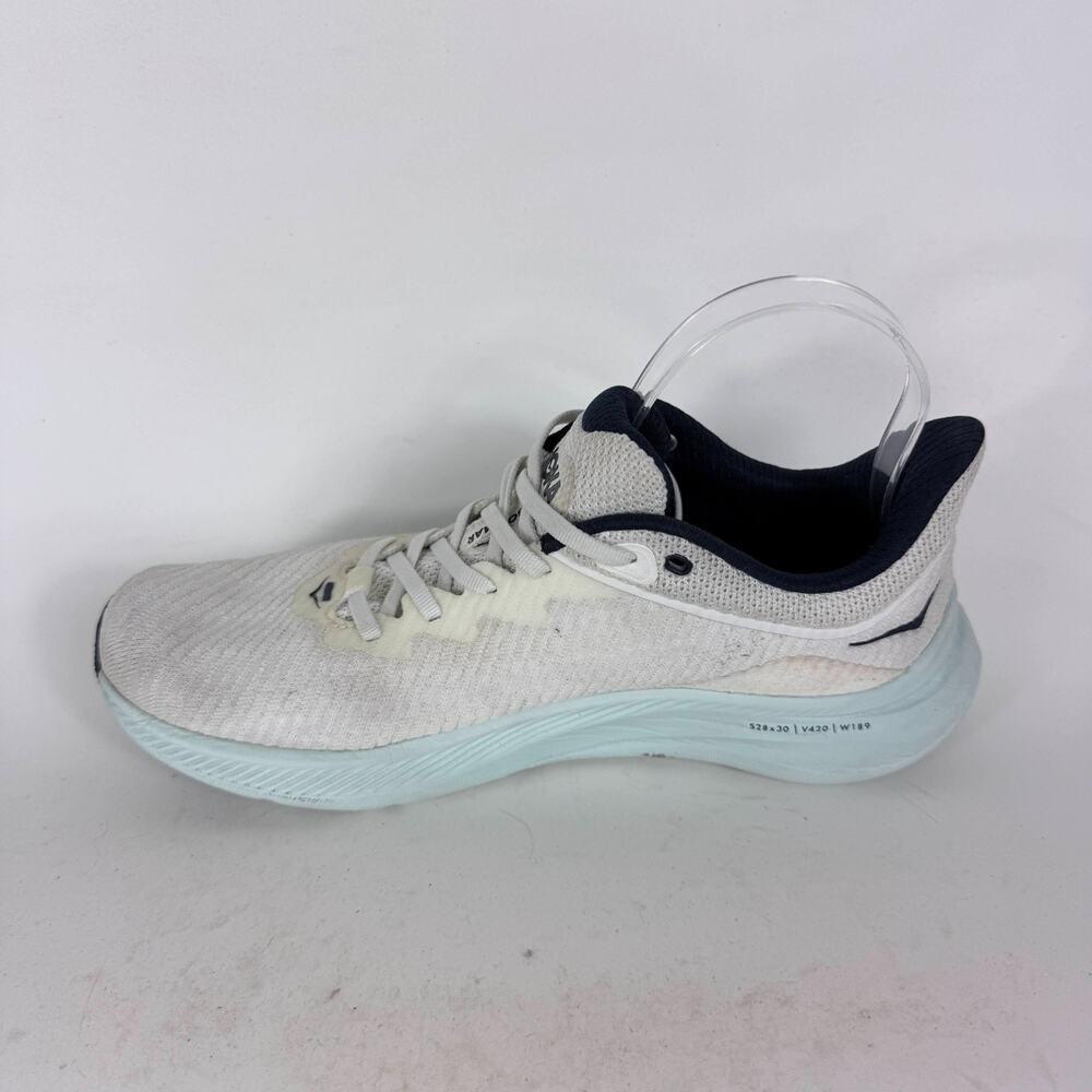 Hoka One One Solimar Running Shoes Women's 9.5 Blanc De Blanc Athletic Sneakers - Picture 6 of 10